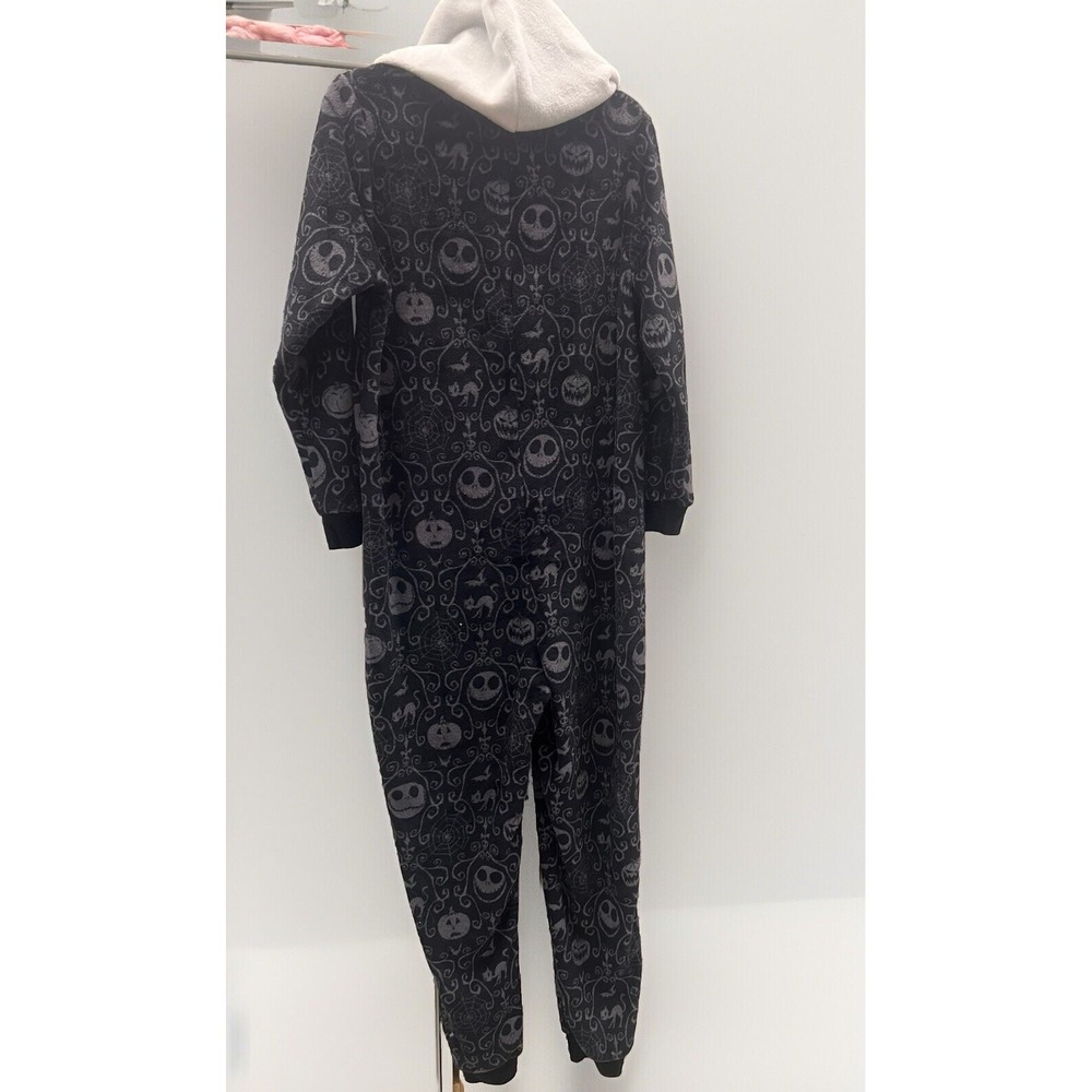 The Nightmare Before Christmas Pajamas Disney One Piece Size XL Hood Fleece - Picture 8 of 8